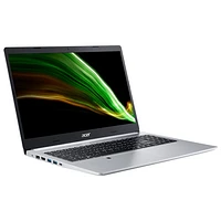 Portable de 15,6 po Aspire 5 d'Acer - Argenté (Ryzen 5 5500U d'AMD/SSD 1 To/RAM 16 Go/Windows 11)