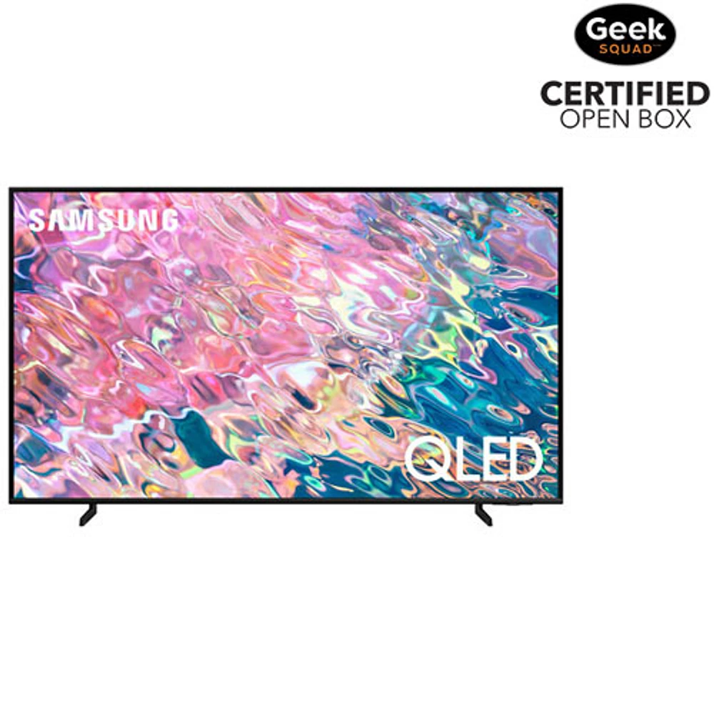 Boîte ouverte - Téléviseur intelligent Tizen HDR QLED UHD 4K de 65 po de Samsung (QN65Q60BAFXZC) - Gris titan