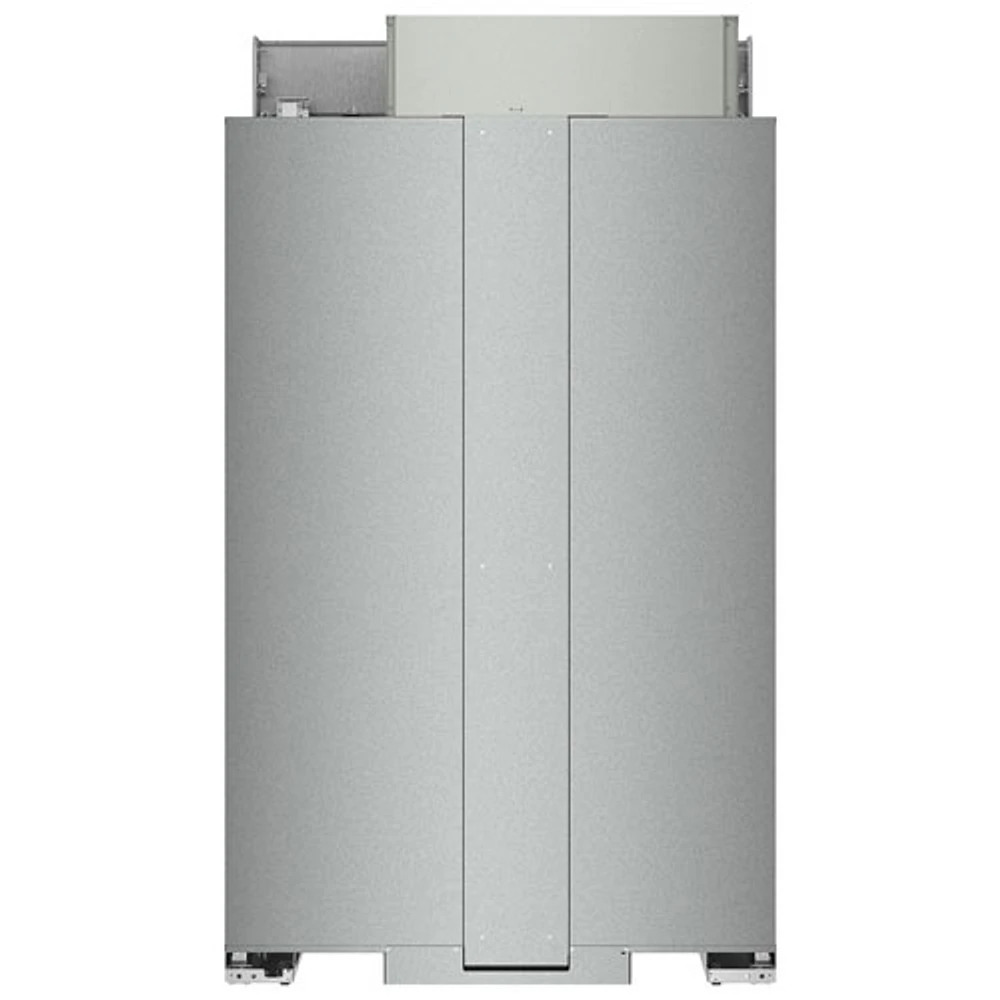 Réfrigérateur à congélateur juxtaposé 30 pi³ 48 po avec distributeur d'eau et de glaçons de KitchenAid (KBSD708MPS) - Inox