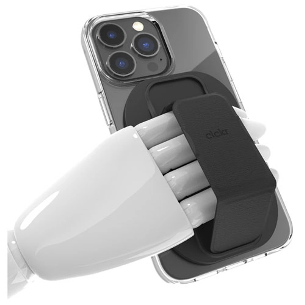 Prise à support universel MagSafe de CLCKR pour cellulaire - Noir