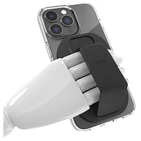 Prise à support universel MagSafe de CLCKR pour cellulaire - Noir