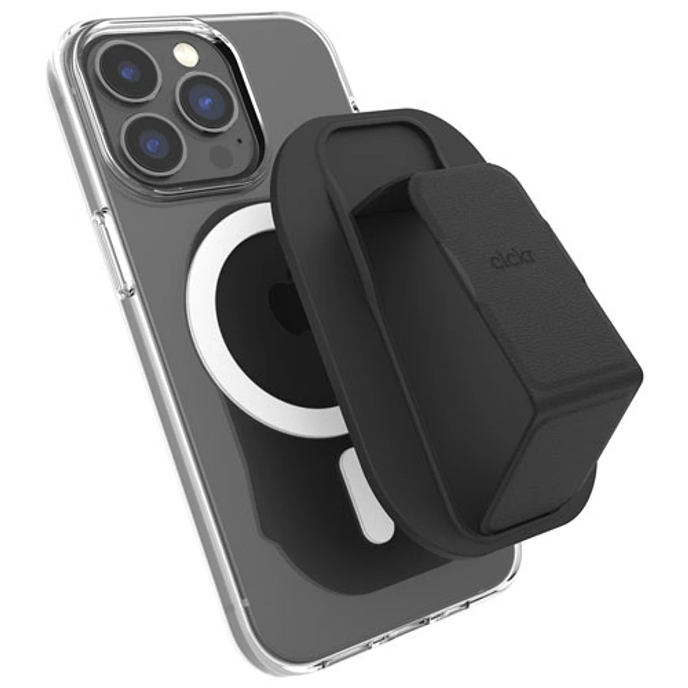 Prise à support universel MagSafe de CLCKR pour cellulaire - Noir