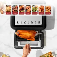 Ultima Cosa Digital Air Fryer Oven - 10L/10.6QT - Black Stainless Steel - Only at Best Buy