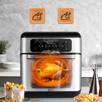 Ultima Cosa Digital Air Fryer Oven - 10L/10.6QT - Black Stainless Steel - Only at Best Buy