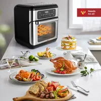 Ultima Cosa Digital Air Fryer Oven - 10L/10.6QT - Black Stainless Steel - Only at Best Buy