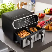 Ultima Cosa Digital Dual Zone Air Fryer - 8L/8.5QT - Black Stainless Steel - Only at Best Buy