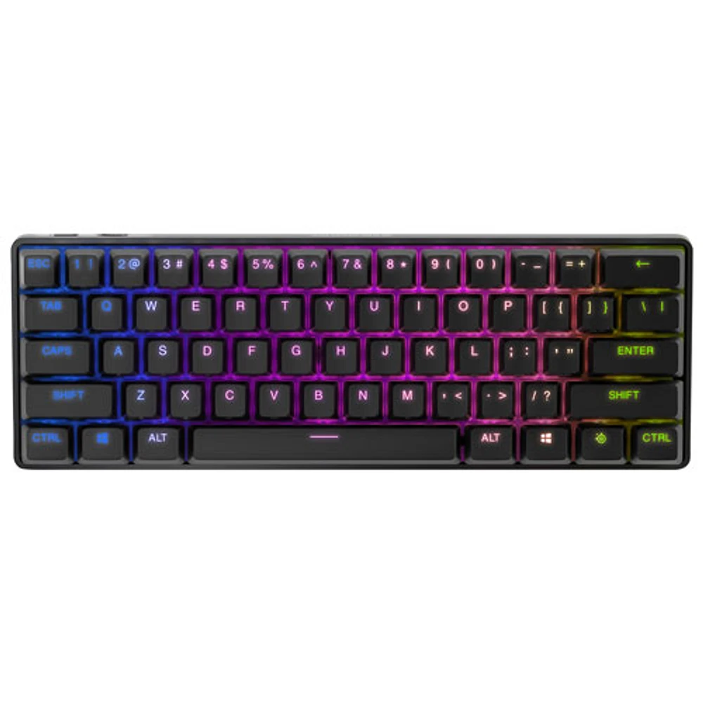 Clavier de jeu mécanique rétroéclairé sans fil ergonomique Apex Pro Mini de SteelSeries