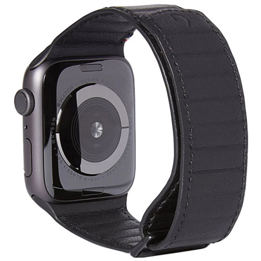 Decoded Leather Strap for Apple Watch 38mm/40mm/41mm - Black