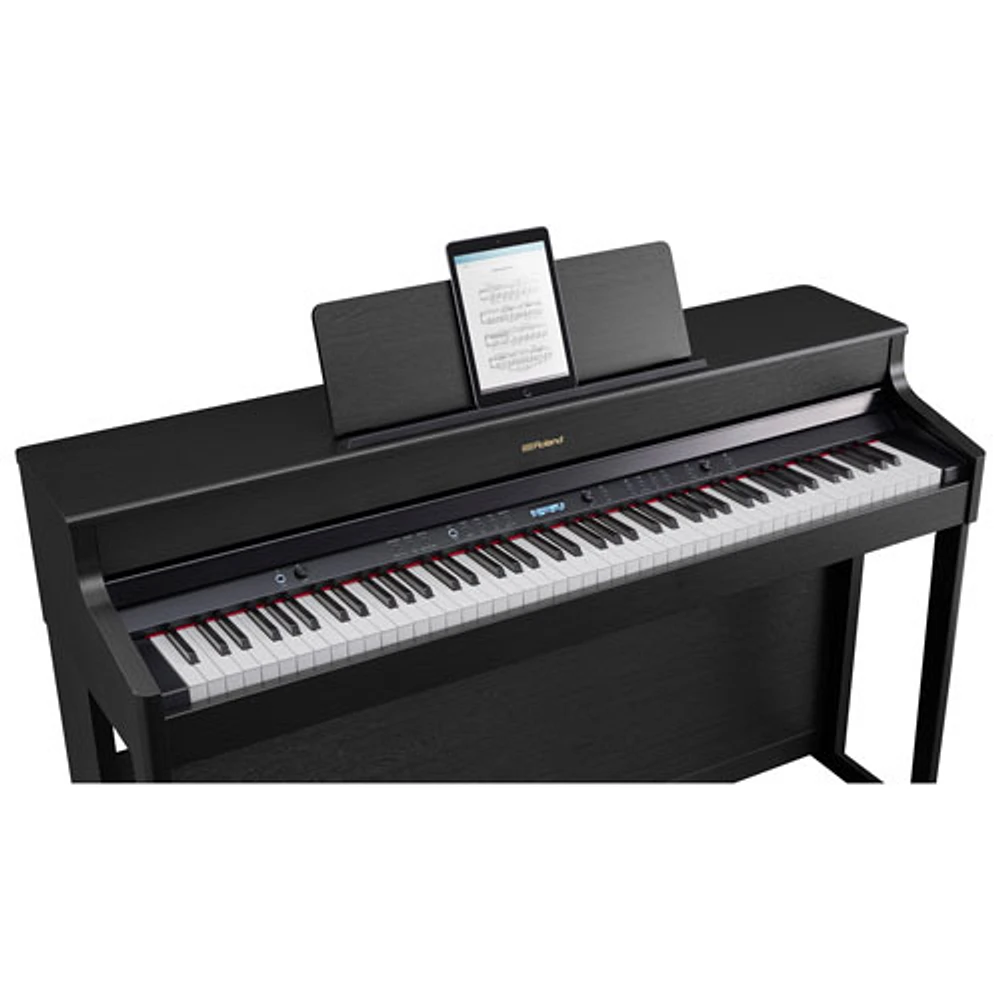 Roland MP-200 88 Key Progressive Hammer Action Digital Piano w/ Bench, Premium Stand & 3 Pedal Board - Only at Best Buy