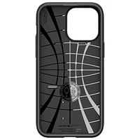 Étui rigide ajusté Slim Armor de Spigen pour iPhone 14/13 - Gris acier