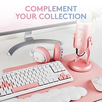 Logitech Aurora Collection Blue Yeti USB Condenser Gaming Microphone with Streamlabs Themes - Pink Dawn