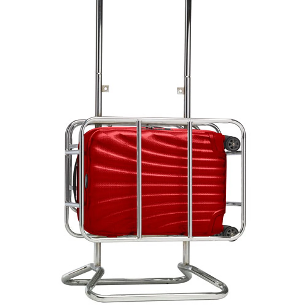 Valise de cabine rigide de 20,3 po extensible C-Lite de Samsonite - Rouge chili