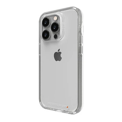 Étui souple ajusté Crystal Palace D3O de Gear4 pour iPhone 14 Pro Max - Transparent