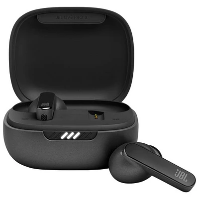 Écouteurs boutons 100 % sans fil à suppression du bruit Live Pro 2 de JBL - Noir