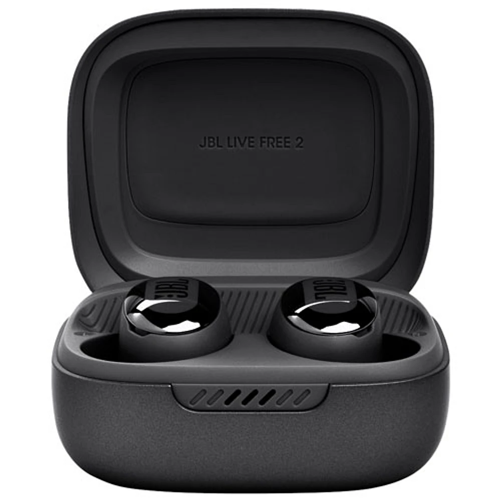 Écouteurs boutons 100 % sans fil à suppression du bruit Live Free 2 de JBL - Noir