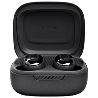 Écouteurs boutons 100 % sans fil à suppression du bruit Live Free 2 de JBL - Noir