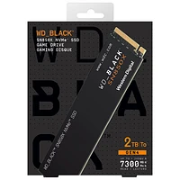 Disque SSD interne NVMe PCI-e WD_BLACK SN850X de 2 To (WDBB9G0020BNC-WRSN)