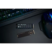 Disque SSD interne NVMe PCI-e WD_BLACK SN850X de 2 To (WDBB9G0020BNC-WRSN)