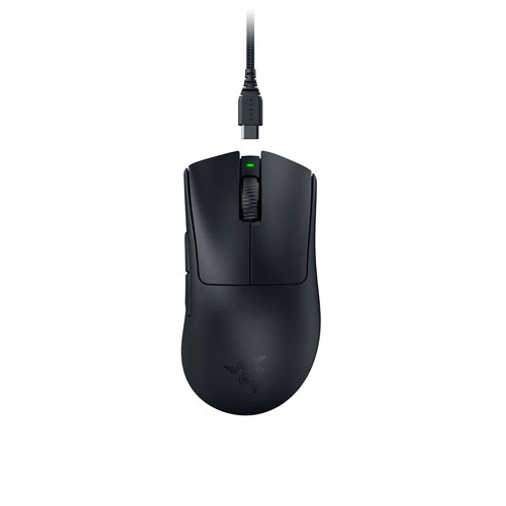 Souris de jeu sans fil de 30 000 ppp DeathAdder V3 Pro de Razer - Noir
