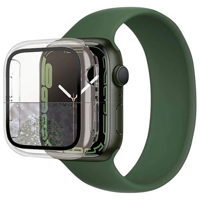 Protecteur d'écran de 41 mm et étui Full Body de PanzerGlass pour Apple Watch - Transparent