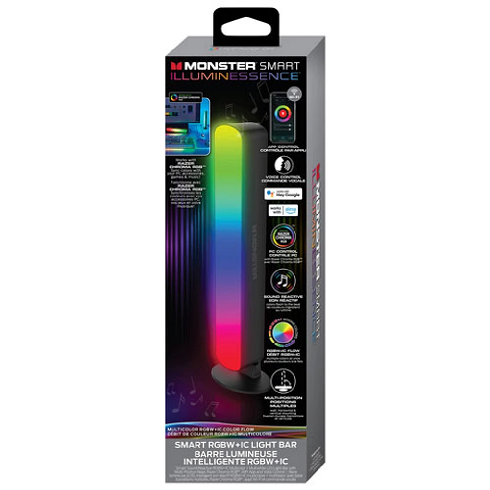 Barre lumineuse DEL RVB Smart de Monster