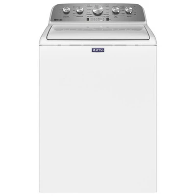 Laveuse à chargement par le haut haute efficacité de 5,2 pi³ de Maytag (MVW5035MW) - Blanc