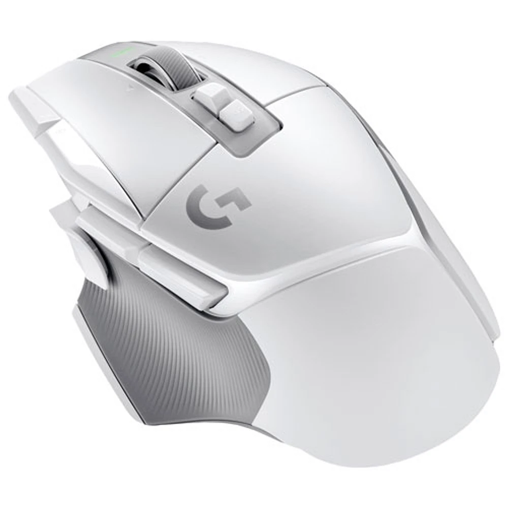 Souris de jeu optique sans fil de 25 000 ppp G502 X LIGHTSPEED de Logitech - Blanc