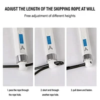 Yu-mn Smart Jump Rope - Black/White