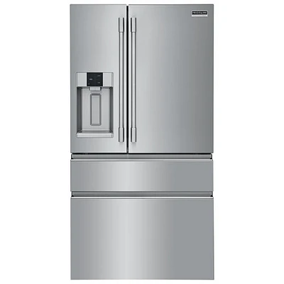 Réfrigérateur à deux portes de 36 po avec distributeur d'eau et de glaçons Pro de Frigidaire (PRMC2285AF) - Acier inoxydable
