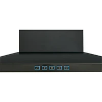 Broan 30" Wall Mount Range Hood (BWS1304BLS) - Black Stainless Steel