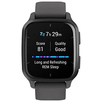 Garmin Venu SQ2 40.6mm Bluetooth Smartwatch - Shadow Grey/Slate