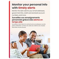 McAfee Total Protection (PC/Mac/iOS/Android) - 5 appareils - 1 an