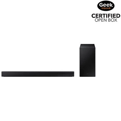 Open Box - Samsung HW-B450/ZC 300-Watt 2.1 Channel Sound Bar with Wireless Subwoofer