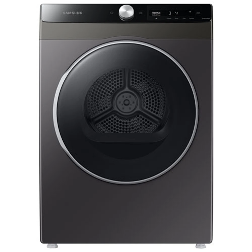 Sécheuse électrique compacte de 4 pi³ de Samsung (DV25B6900EX/AC) - Gris inox
