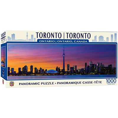 Casse-tête panoramique de Toronto - 1000 pièces