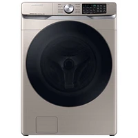 Laveuse à vapeur à chargement frontal de 5,2 pi³ de Samsung (WF45B6300AC/US) - Champagne- Boîte ouverte - Parfait état