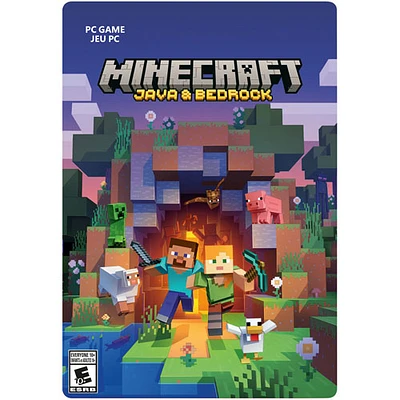 Minecraft: Java & Bedrock Editions (PC) - Téléchargement