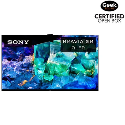 Boîte ouverte - Téléviseur intelligent Google HDR DELO UHD 4K de 65 po BRAVIA XR A95K de Sony (XR65A95K) - 2022
