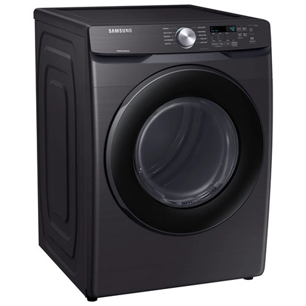 Sécheuse électrique de 7,5 pi³ de Samsung (DVE45T6005V/AC) - Acier inoxydable noir