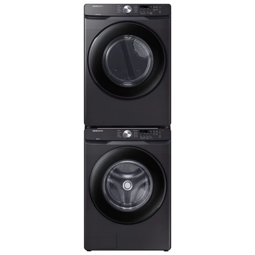 Sécheuse électrique de 7,5 pi³ de Samsung (DVE45T6005V/AC) - Acier inoxydable noir