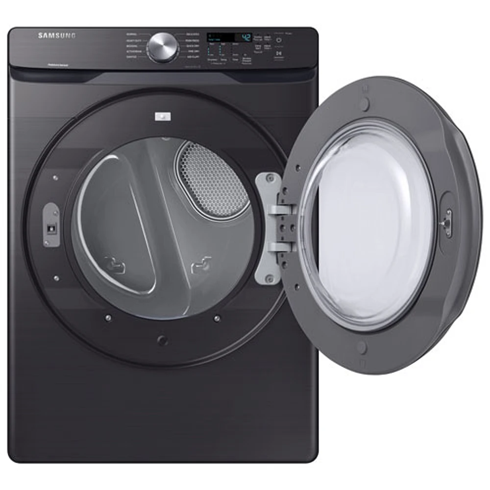Sécheuse électrique de 7,5 pi³ de Samsung (DVE45T6005V/AC) - Acier inoxydable noir