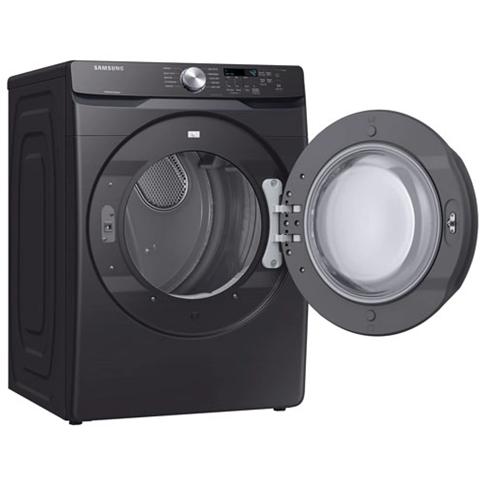 Sécheuse électrique de 7,5 pi³ de Samsung (DVE45T6005V/AC) - Acier inoxydable noir