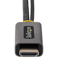 StarTech 0.3m (1 ft.) 4K 60Hz HDMI to DisplayPort Adapter Cable with USB Bus Powered (128-HDMI-DISPLAYPORT)