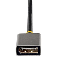 StarTech 0.3m (1 ft.) 4K 60Hz HDMI to DisplayPort Adapter Cable with USB Bus Powered (128-HDMI-DISPLAYPORT)