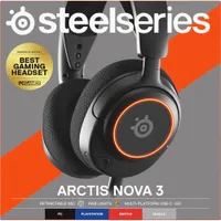 SteelSeries Arctis Nova 3 Gaming Headset - Black
