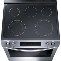 Frigidaire 30" 5.3 Cu. Ft. Fan Convection Slide in Range (FCFE308CAS) - Stainless Steel