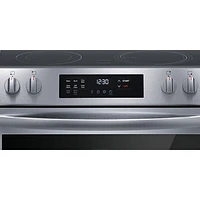 Frigidaire 30" 5.3 Cu. Ft. Fan Convection Slide in Range (FCFE308CAS) - Stainless Steel