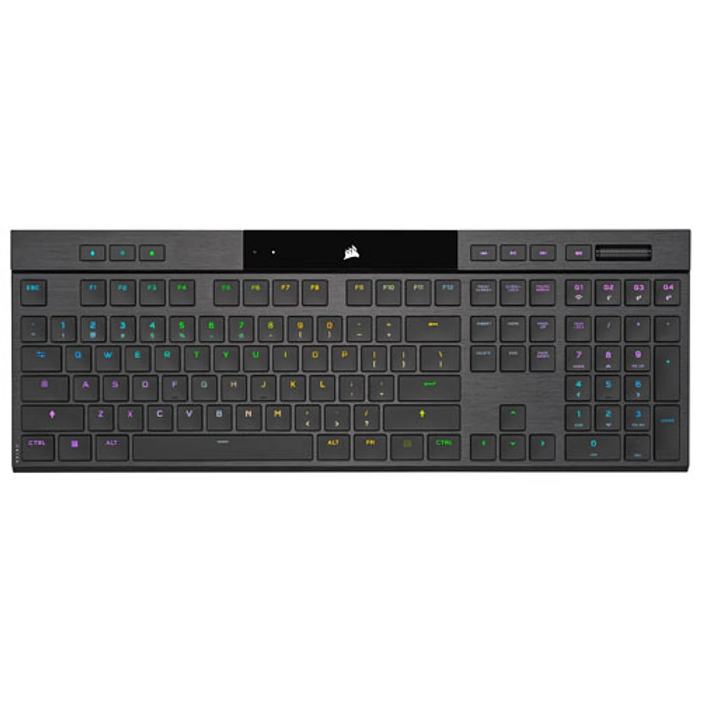 Clavier de jeu RVB sans fil K100 Air de Corsair - Noir
