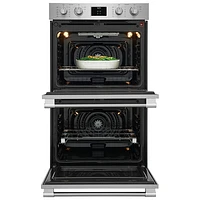 Frigidaire Professional 30" 2 x 5.3 Cu. Ft. Total Convection Electric Combination Wall Oven (PCWD3080AF) - Stainless Steel