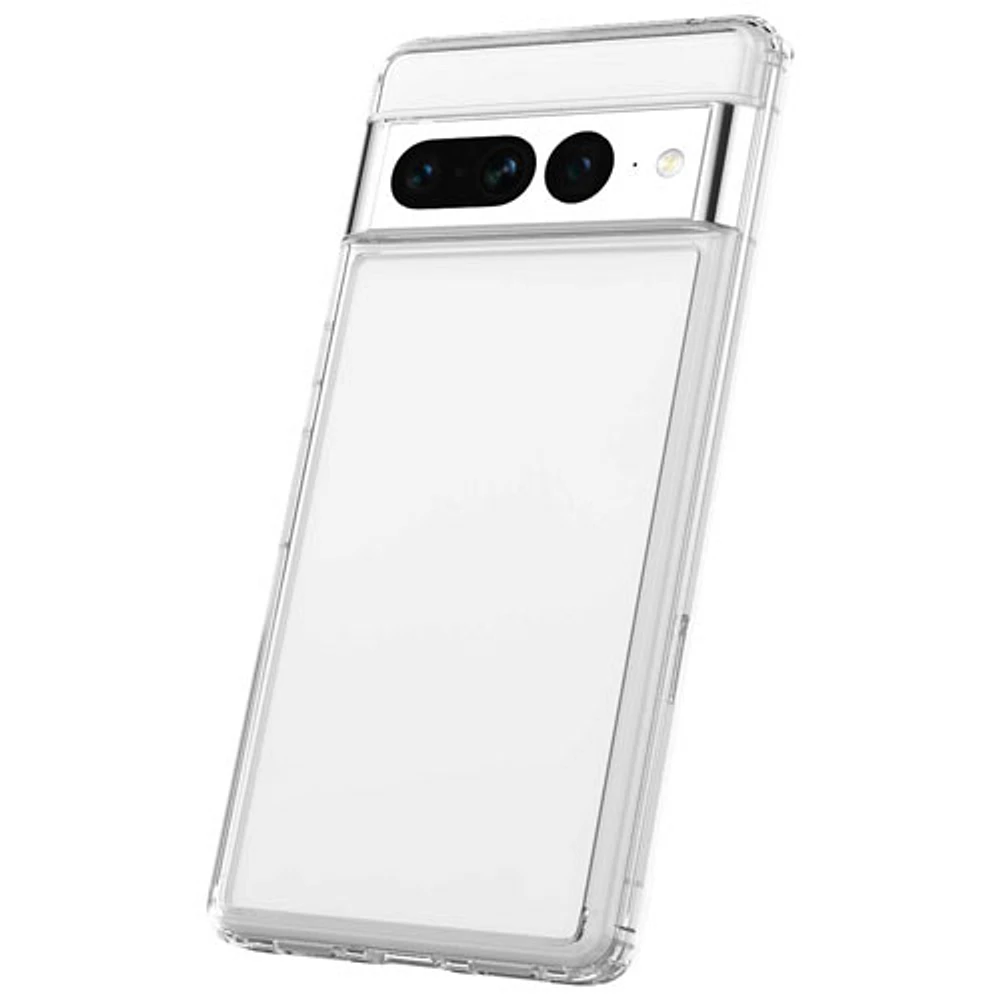 Étui rigide ajusté TUFF8 pour Google Pixel 7 Pro - Transparent